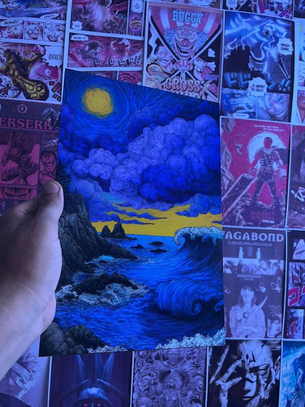 تابلو شاسی مدل دریای متلاطم