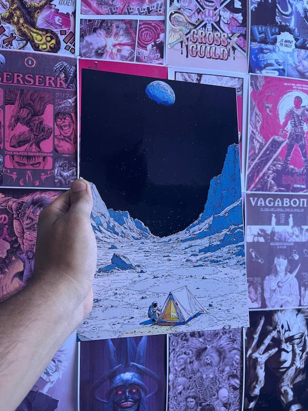 تابلو شاسی مدل کره ماه