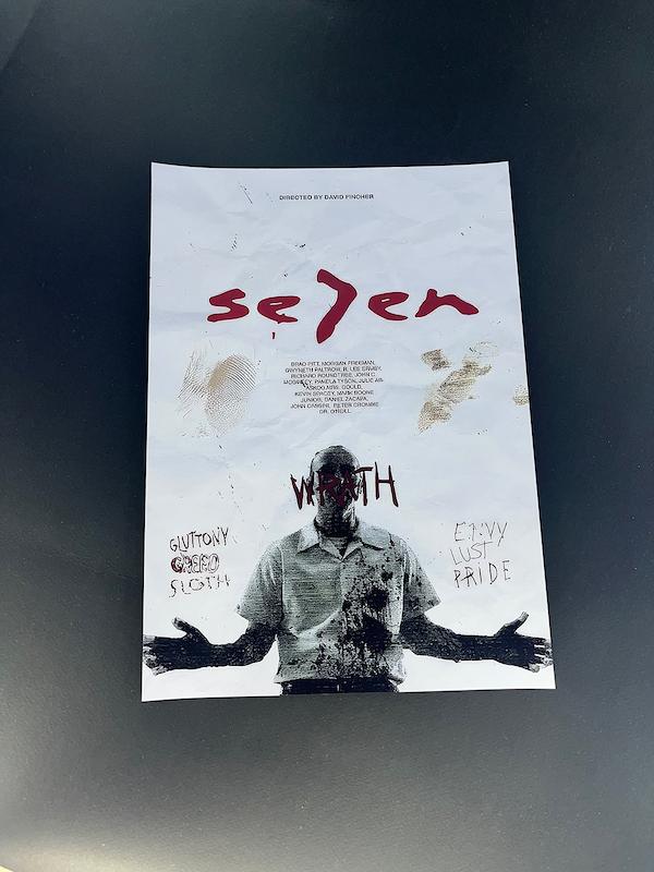 مجموعه پوستر فیلم seven