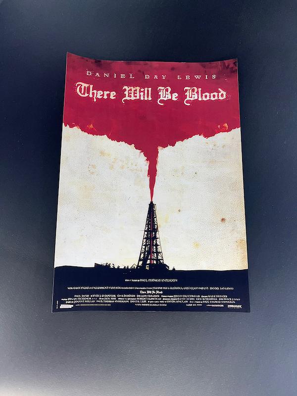 پوستر فیلم there will be blood