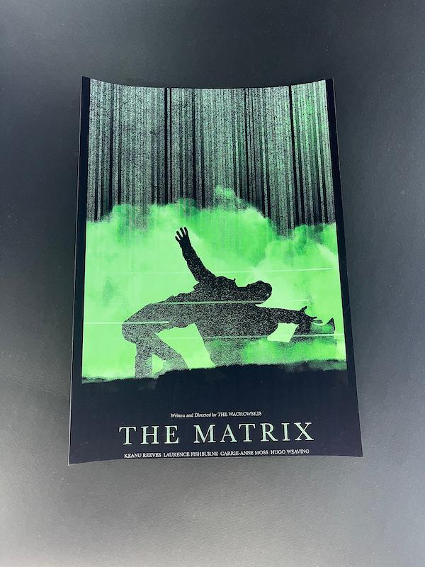 پوستر فیلم the matrix