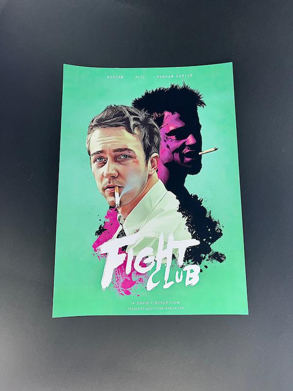 پوستر فیلم fight club