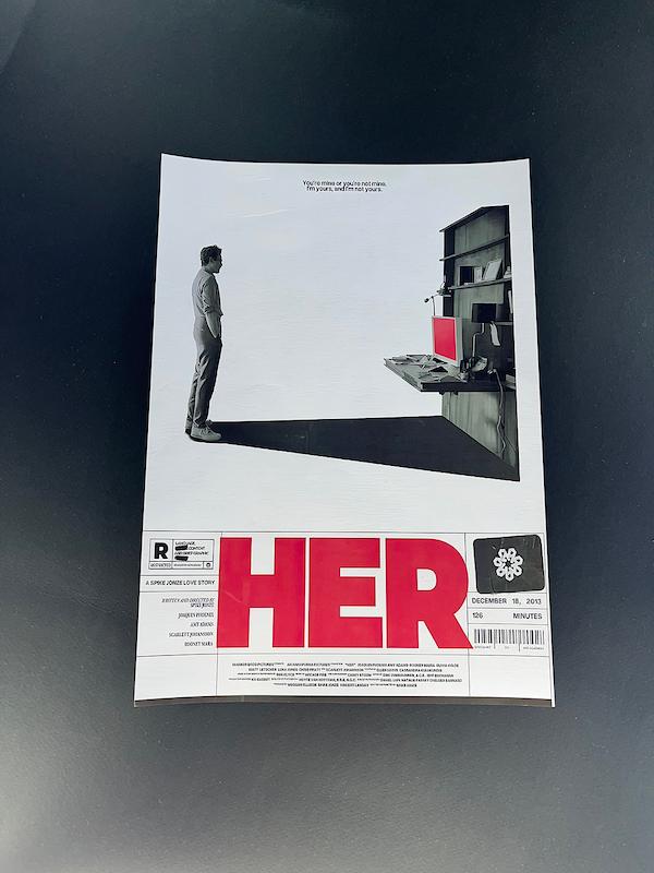 پوستر فیلم her