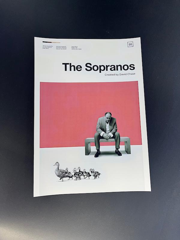 مجموعه پوستر سریال the sopranos