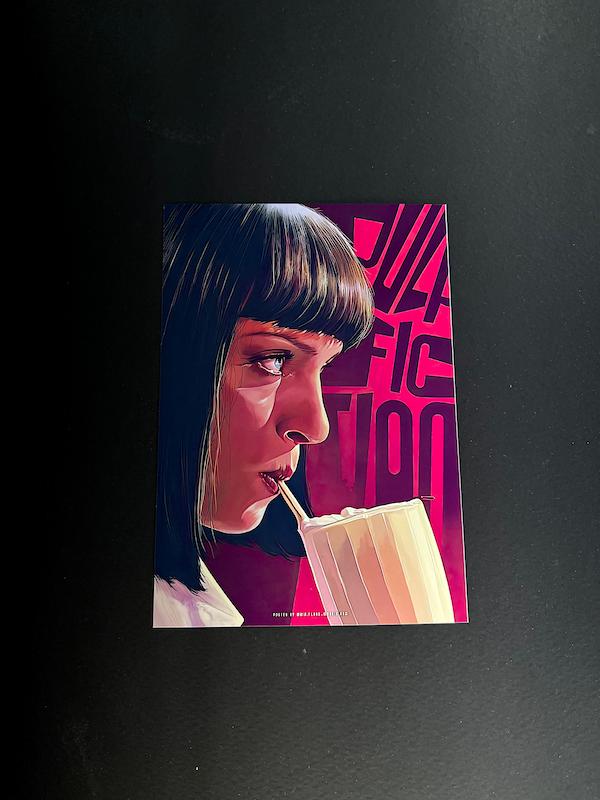 مجموعه پوستر فیلم pulp fiction