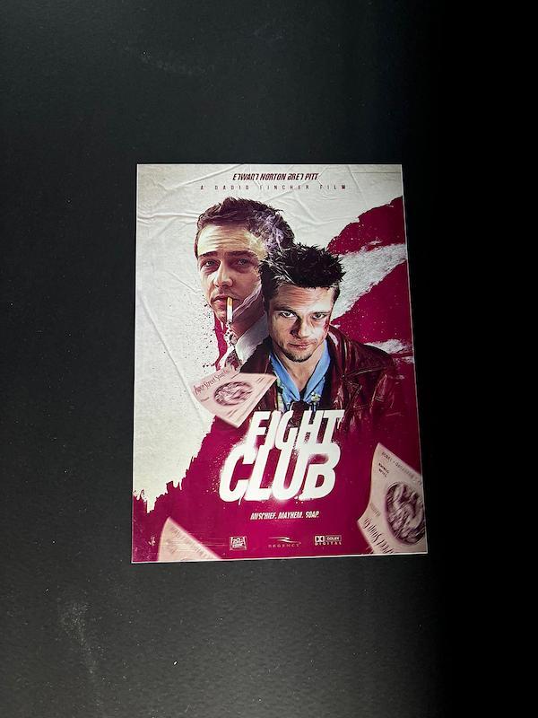 مجموعه پوستر فیلم باشگاه مبارزه Fight Club