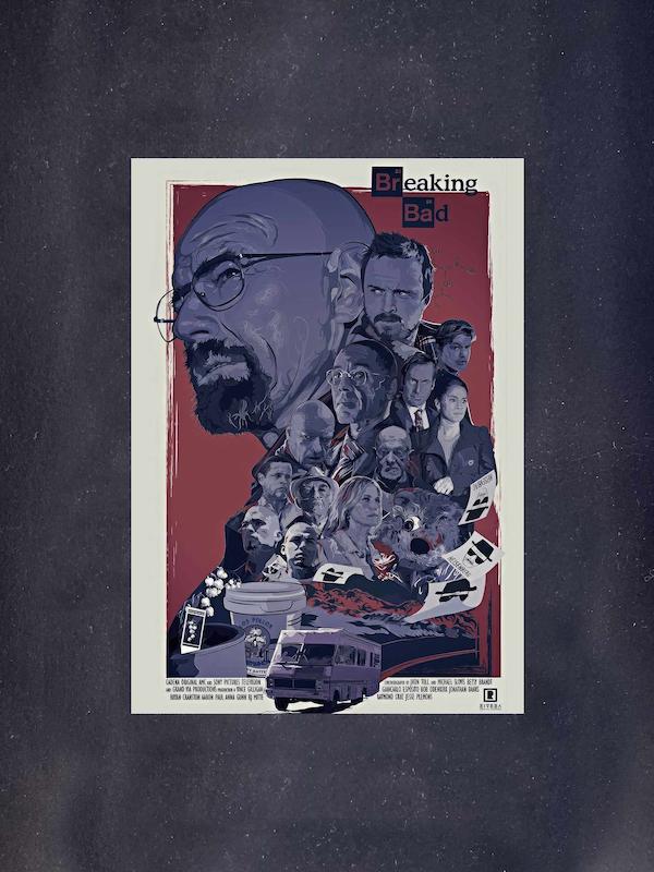 مجموعه پوستر سریال Breaking Bad
