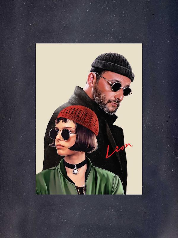 مجموعه پوستر فیلم leon the professional