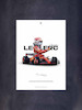 مجموعه پوستر فرمول یک طرح چارلز لکلرک charles leclerc