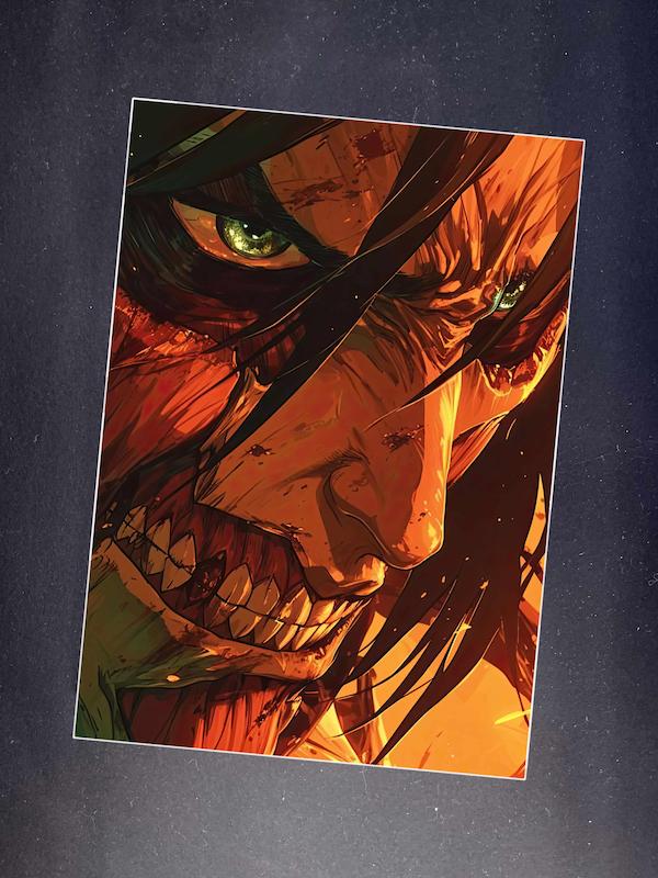 پوستر+ تابلو اتک آن تایتان