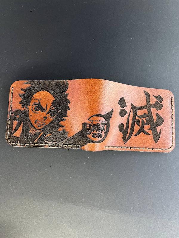 کیف پول انیمه ای طرح شیطان کش - تانجیرو