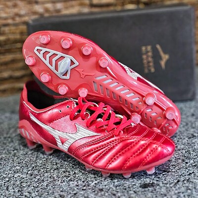 کفش فوتبال میزانو مورلیا زبانه چرمی Mizuno Morelia Neo 3