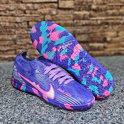 کفش فوتسال سایز کوچک نایک ایرزوم مرکوریال بدون ساق طرح اصلی Nike Aire zoom Vapor Mercurial 