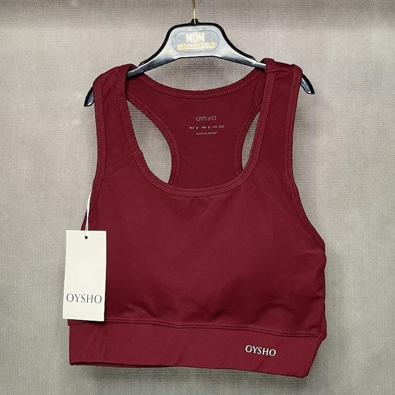 نیمتنه کاپدار رنگ زرشکی اویشو Oysho - کد 9190