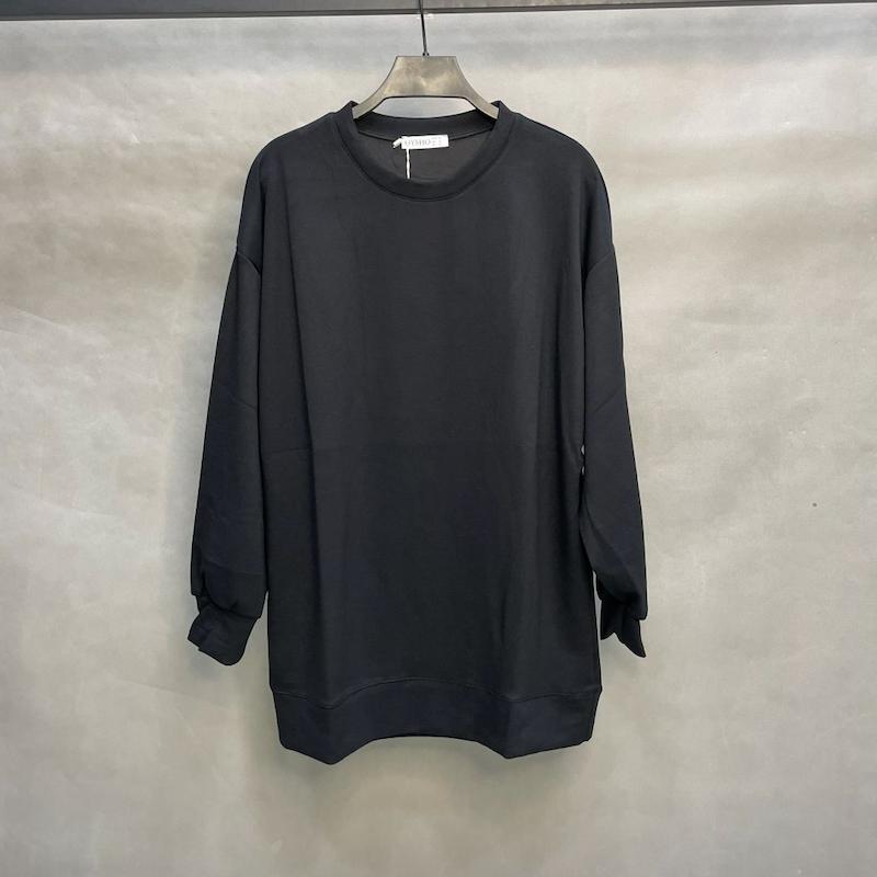 بلوز زنانه اویشو قواره آزاد و قد بلند - رنگ مشکی - ترکیه