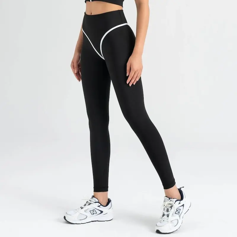 لگ ورزشی کمر گنی لیسمینا مدل Shape نوار سفید _ کد 554