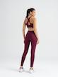 لگ ورزشی کمر گنی لیسمینا مدل kontrast بادمجانی نوار سفید _ کد 551