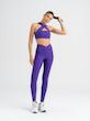 لگ ورزشی کمر پهن گنی لیسمینا مدل کمر ضربدری بنفش، کد 1042