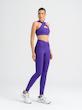 لگ ورزشی کمر پهن گنی لیسمینا مدل کمر ضربدری بنفش، کد 1042