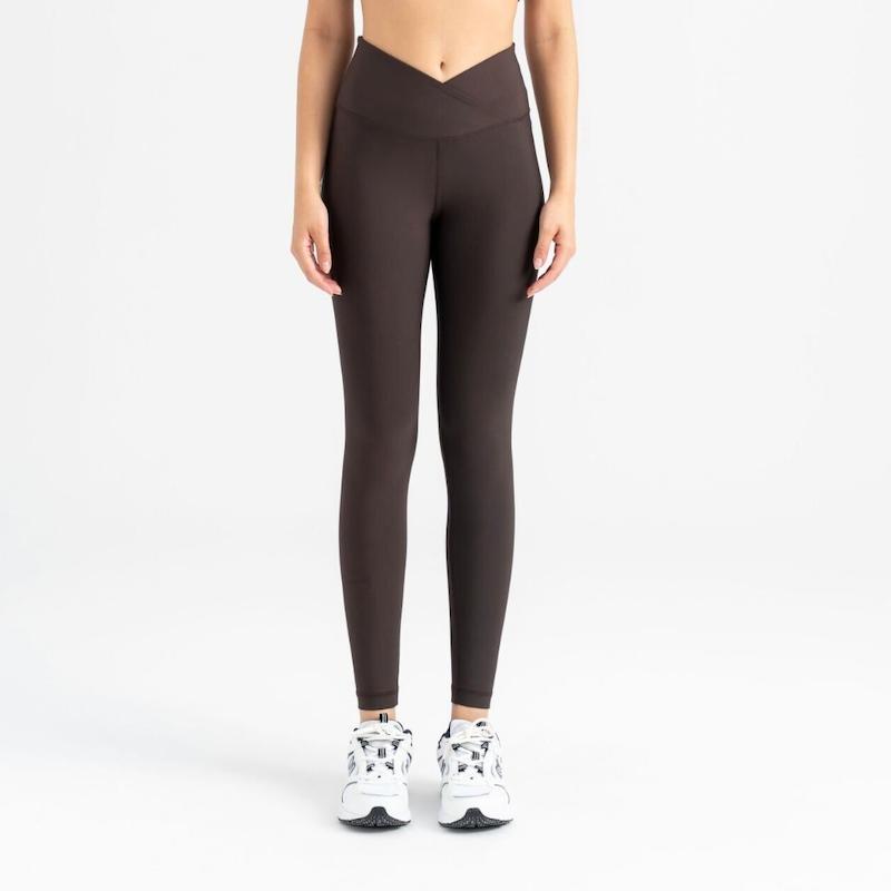 لگ ورزشی کمر پهن گنی ضربدری لیسمینا - رنگ قهوه ای کد 526