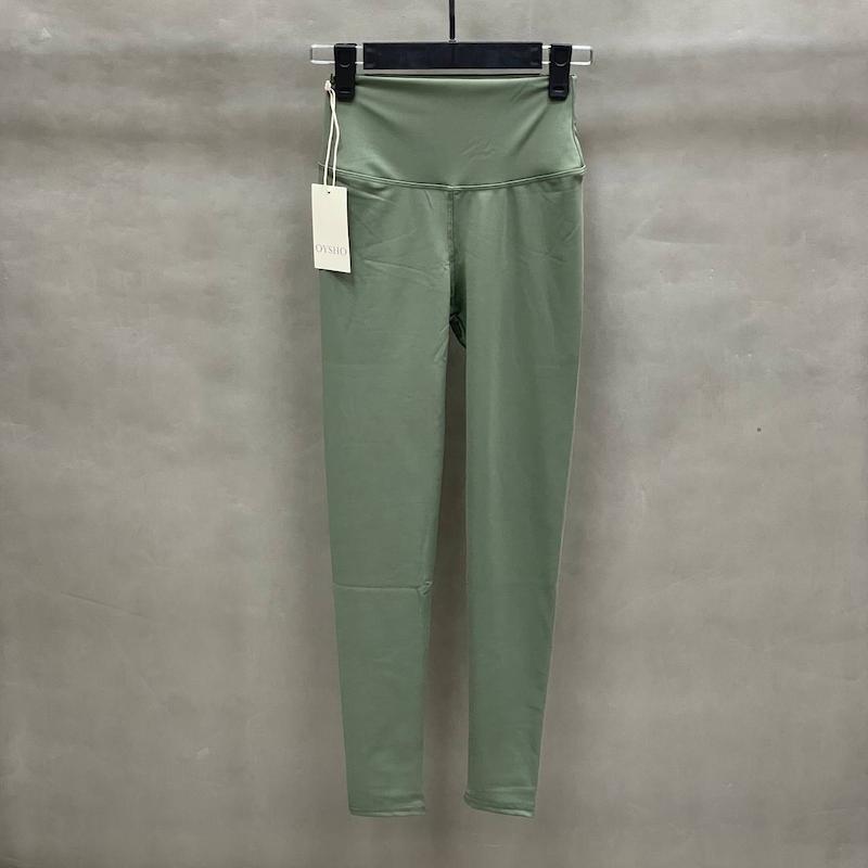 لگ ورزشی زنانه فاق بلند اویشو تولید ترکیه - رنگ سبز سدری 