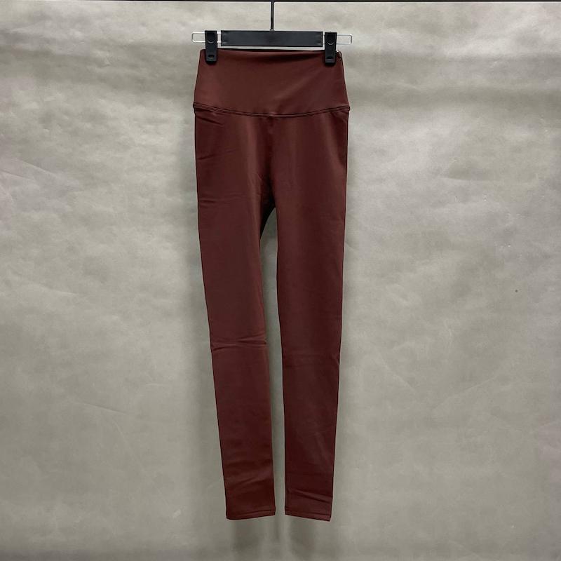 لگ زنانه کرکدار لولولمون Lululemon تولید ترکیه - رنگ قهوه ای فندوقی - کد ۱۰۰۰۵