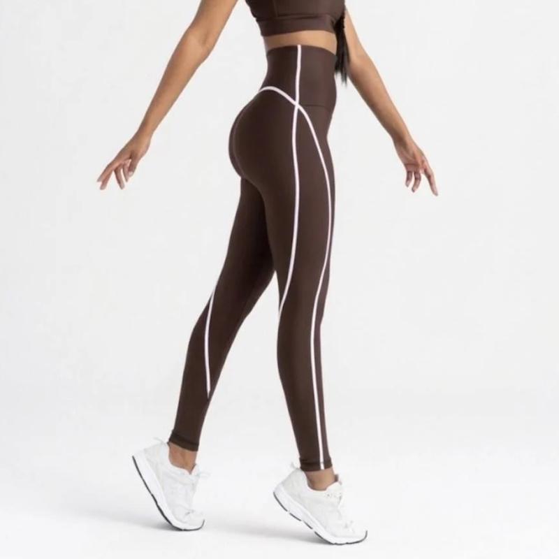 لگ ورزشی کمر پهن گنی لیسمینا مدل منتون - رنگ قهوه ای کد 562