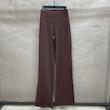 شلوار راسته زنانه لیدی هورم جلو دوخت دار _ رنگ قهوه ای _ کد 2672