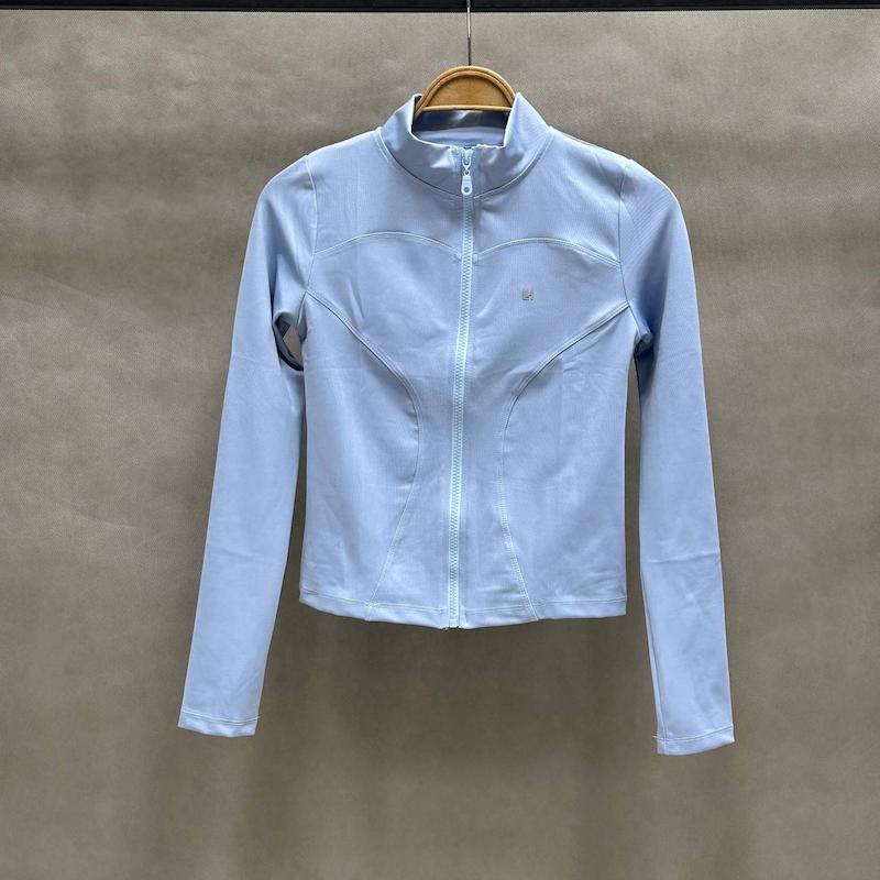 سویشرت ورزشی تمام زیپ لیدی هورم ترکیه - رنگ ابی - کد 2525