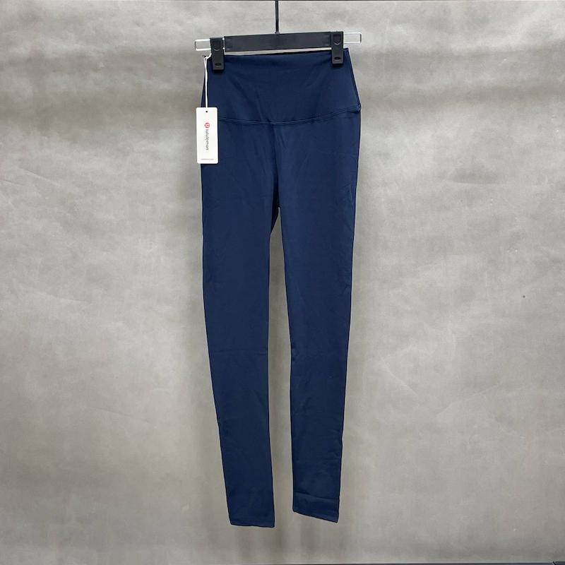 لگ کمر پهن لولولمون lululemon تولید ترکیه - رنگ سرمه ای - کد 1829