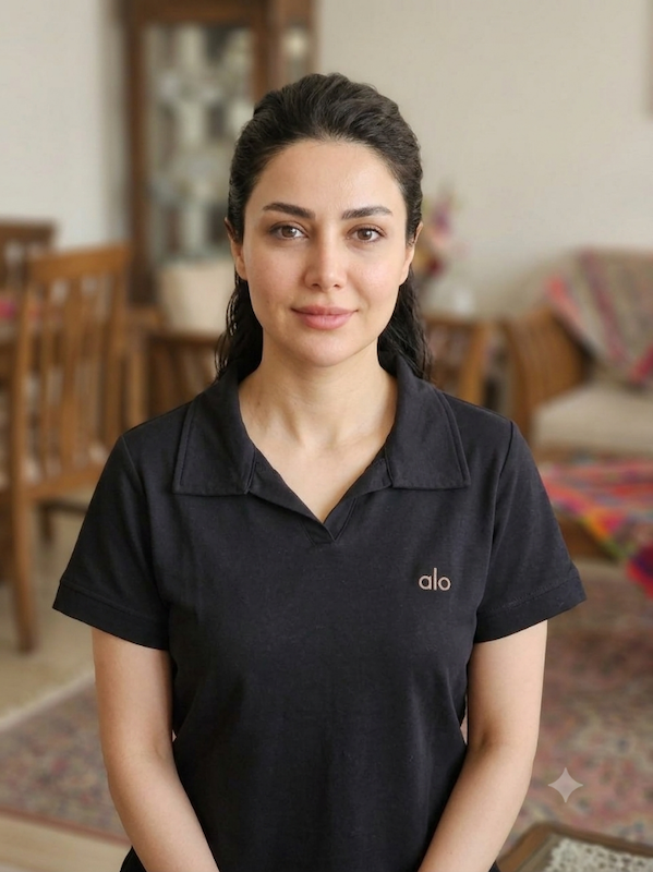تیشرت یقه دار الو یوگا ALO YOGA باکسی - رنگ مشکی - کد 5638
