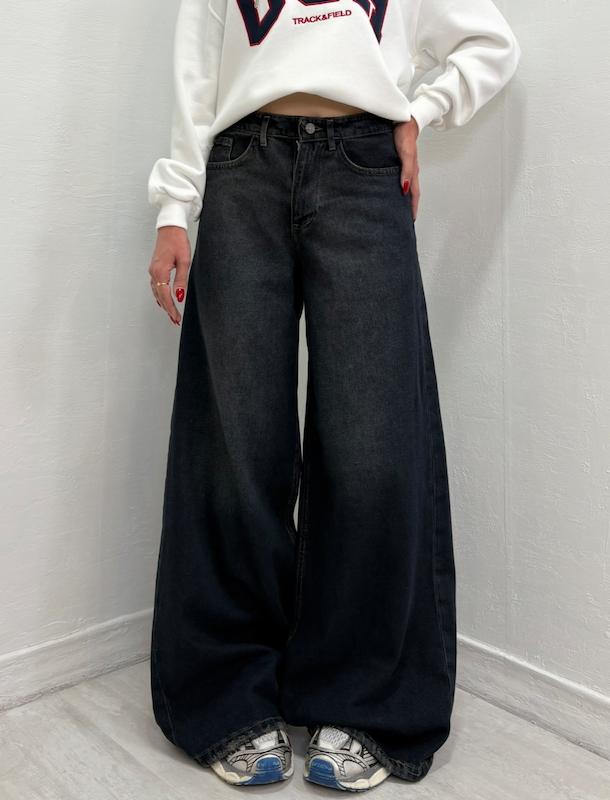 شلوار جین فول بگ کد 1641