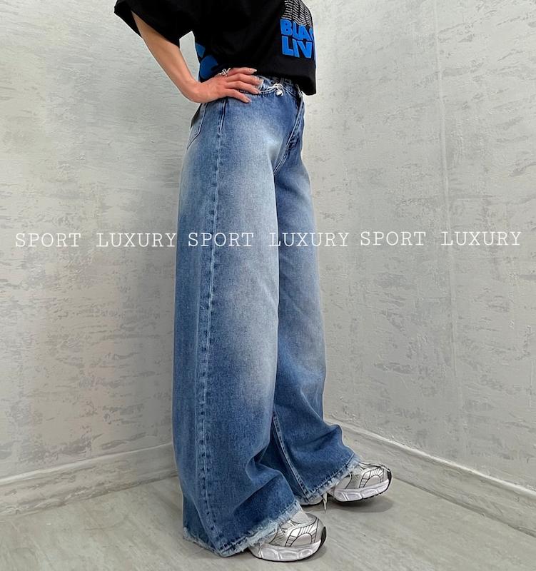 شلوار جین فول بگ کد 1655