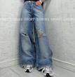 شلوار جین فول بگ ترک کد 1656