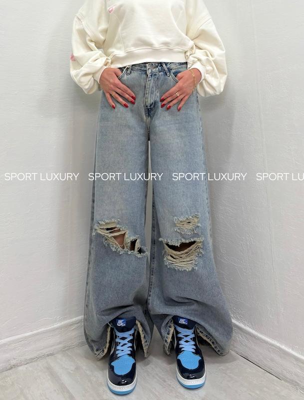 شلوار جین فول بگ ترک کد 1654