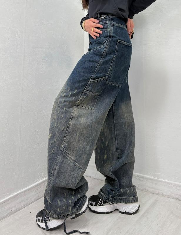 شلوار بگ کارپنتر کد 1610