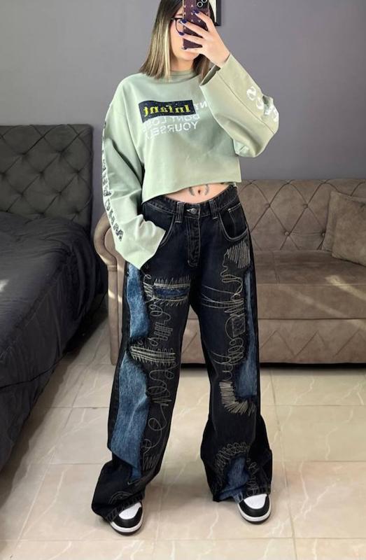 شلوار بگ tim hard  کد 1649