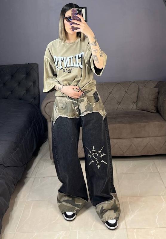 شلوار بگ Chirik کد 1651