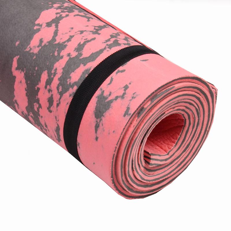 مت یوگا مدل آبرنگی ضخامت 6mm