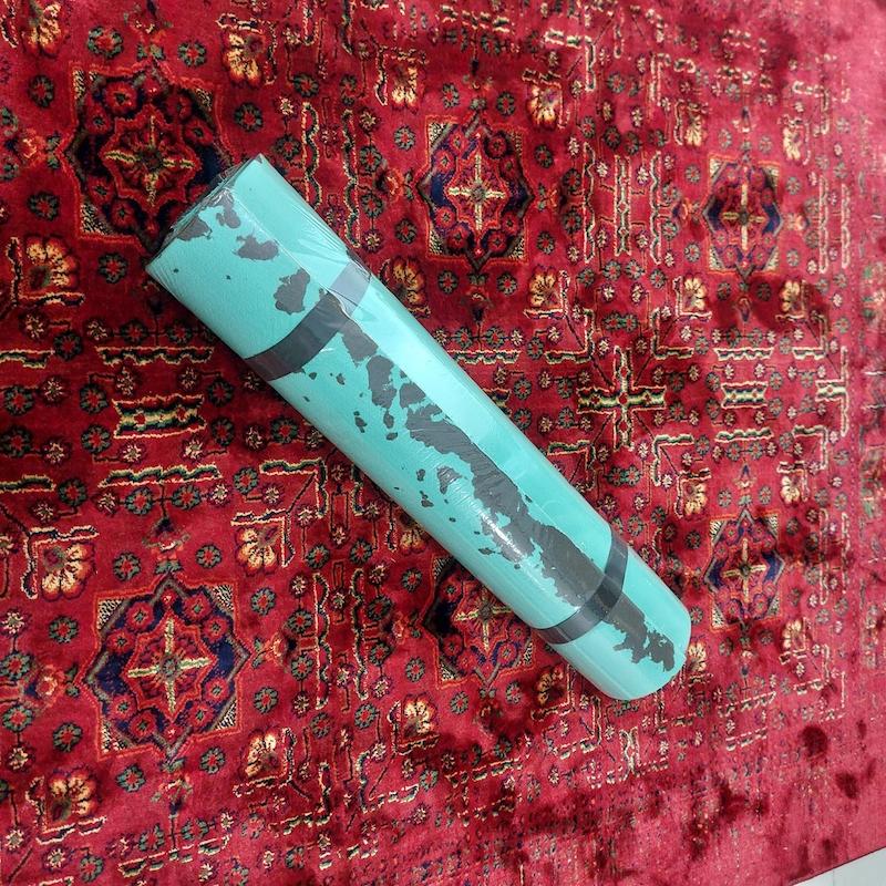مت یوگا مدل آبرنگی ضخامت 6mm