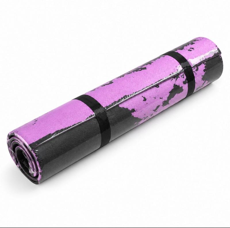 مت یوگا مدل آبرنگی ضخامت 6mm