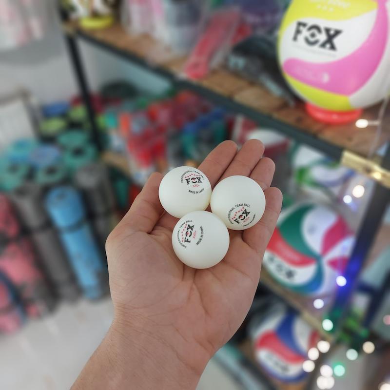 توپ پینگ پنگ fox بسته 3 عددی