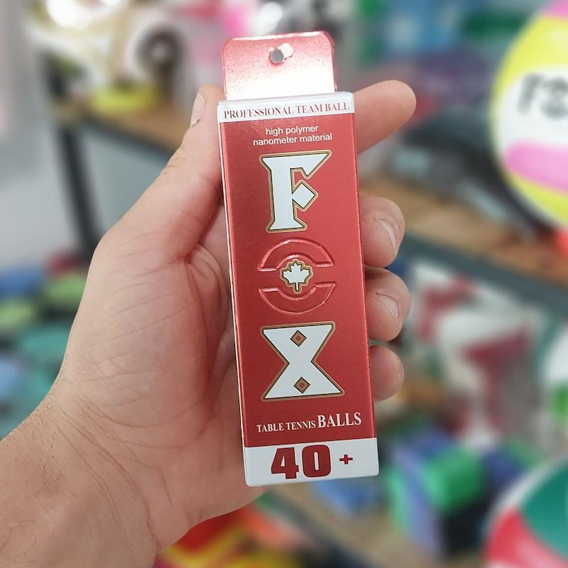 توپ پینگ پنگ fox بسته 3 عددی