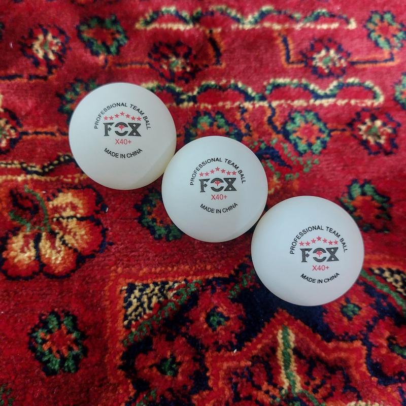 توپ پینگ پنگ fox بسته 3 عددی