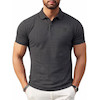 پولوشرت جودون چاپی مردانه ماهور مدل TS165 Me طوسی