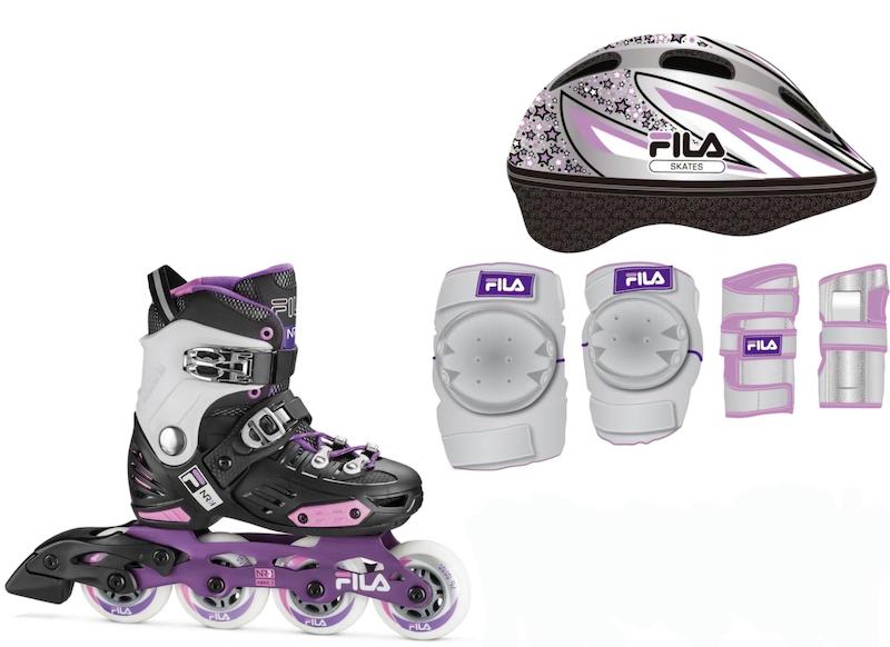 اسکیت FILA مدل NRK مشکی بنفش