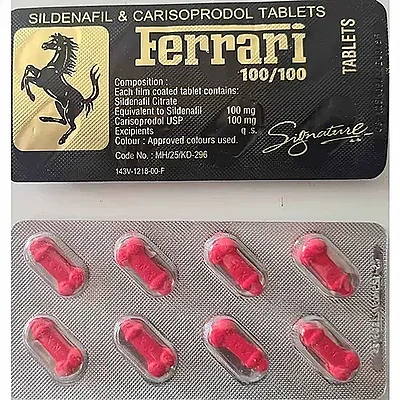 قرص تاخیری سه کاره فراری قرمز اصلی Ferrari کیفیت اصلی