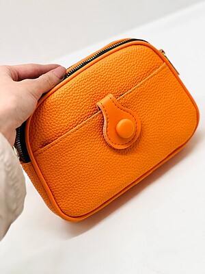 کیف زنانه شرانگ فانتزی رنگ نارنجی