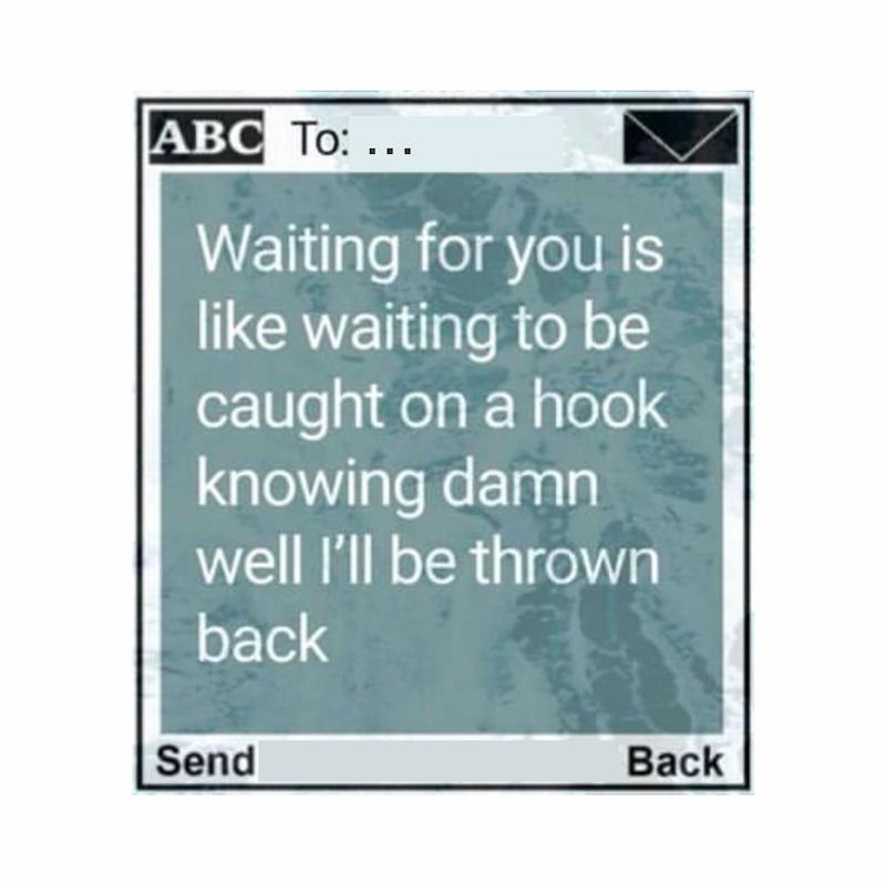 استیکر متن انگلیسی Unsent Socially3