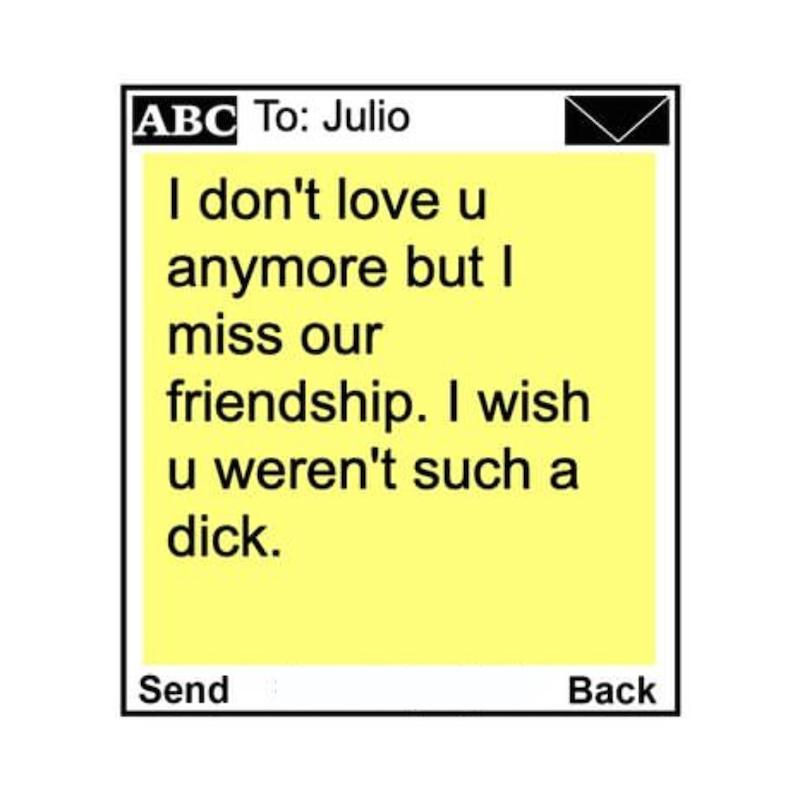 استیکر متن انگلیسی Unsent Socially23